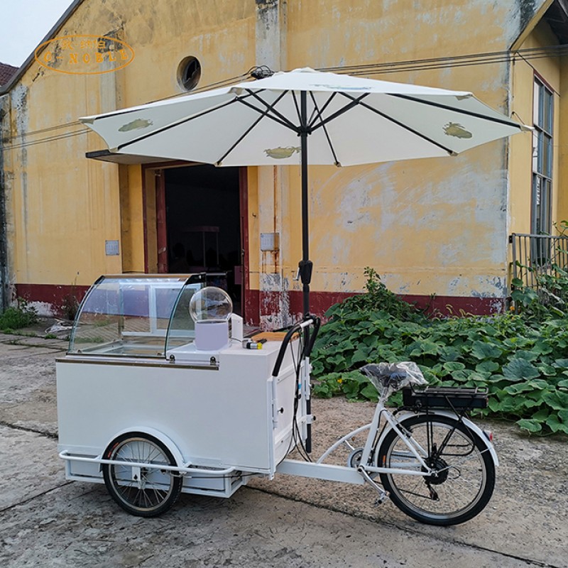 Ice Cream Tricycle Supplier - Pedal Freezer Selling