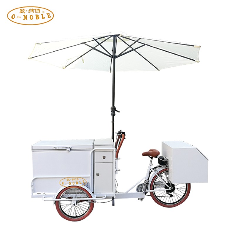 Ice Cream Tricycle Supplier - Mobile Electric Freezer