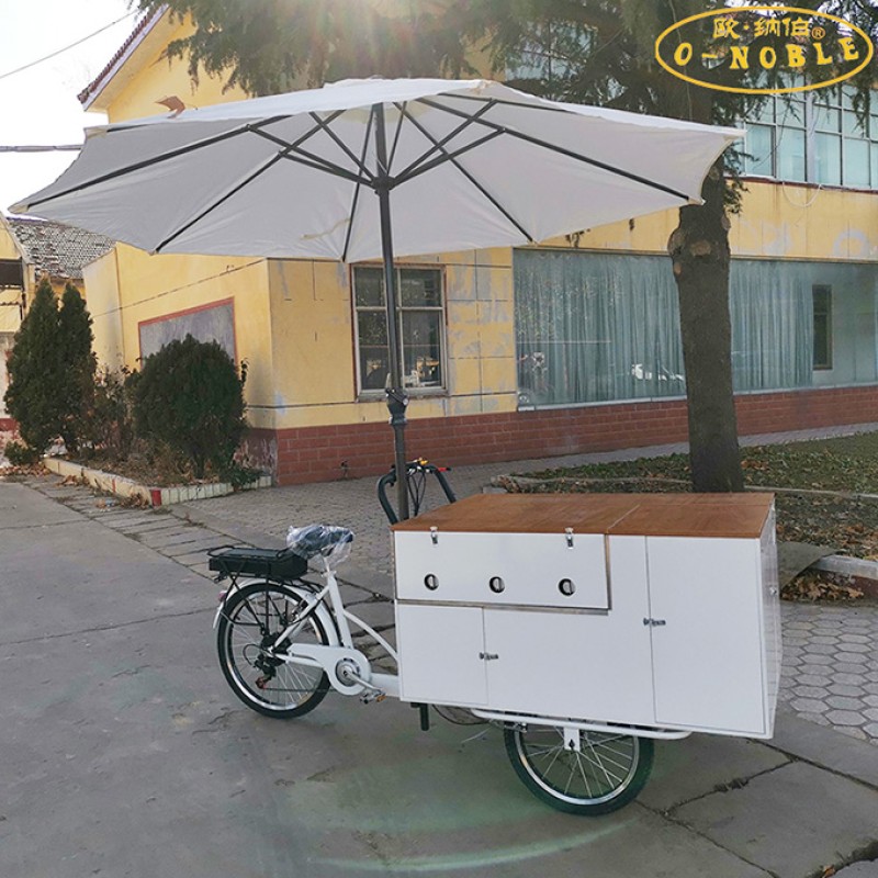 Mobile Food Tricycle Supplier - Hot Ice Cream Cart