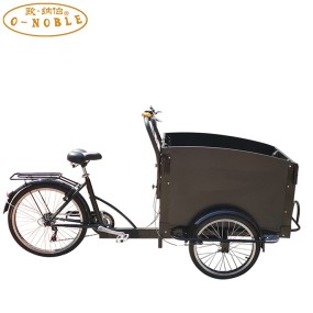 Cargo Bike Manufacturer - Front Loading Wooden Box