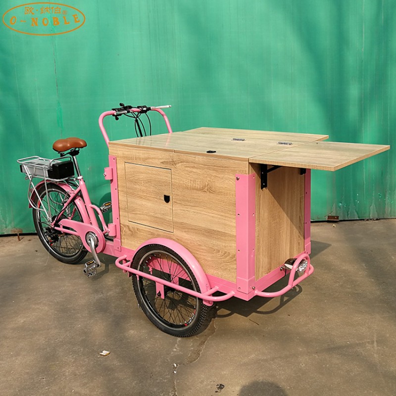 Tricycle Supplier - Wooden Box Takeaway Freight