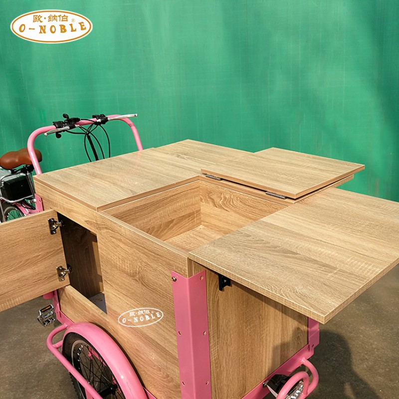 Tricycle Supplier - Wooden Box Takeaway Freight