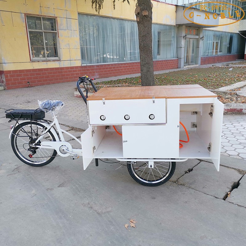 Mobile Food Tricycle Supplier - Hot Ice Cream Cart