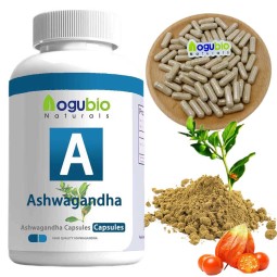 OEM Private Label Natural Mood Support Multi Function Herbal Supplement Ashwagandha Capsules