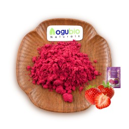 AOGUBIO Fruit Powder OEM Private Label Organic Freeze Dried Strawberry Powder