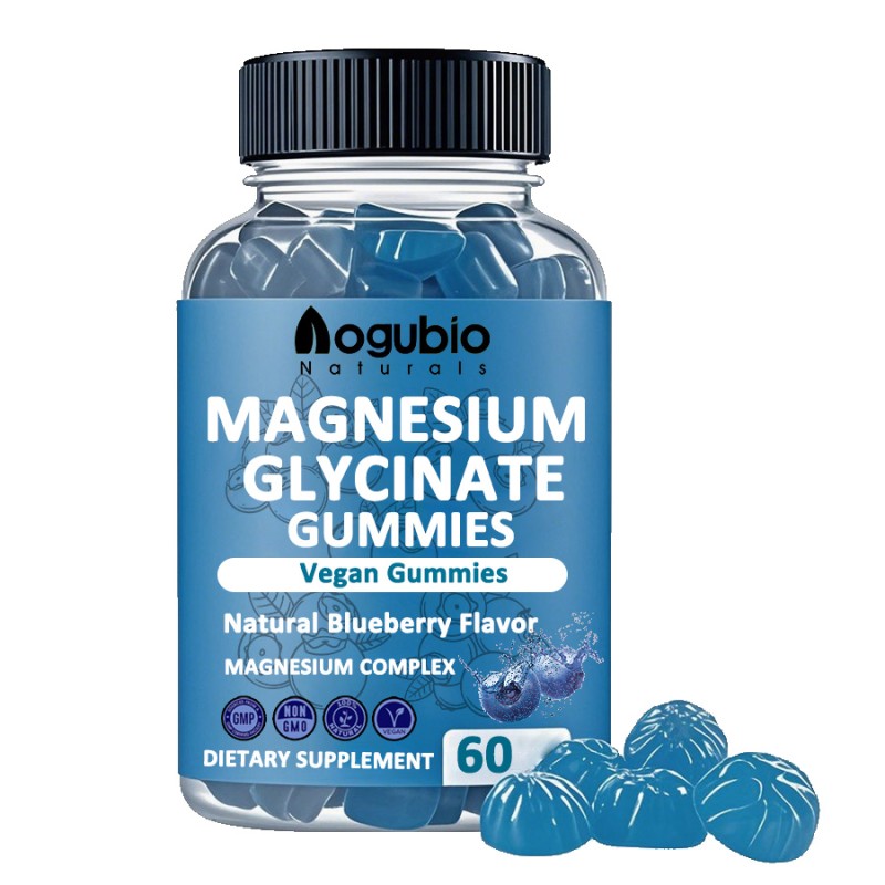 OEM Private Label Factory Supply Magnesium Glycinate Gummies Magnesium Glycinate Ashwagandha Gummies