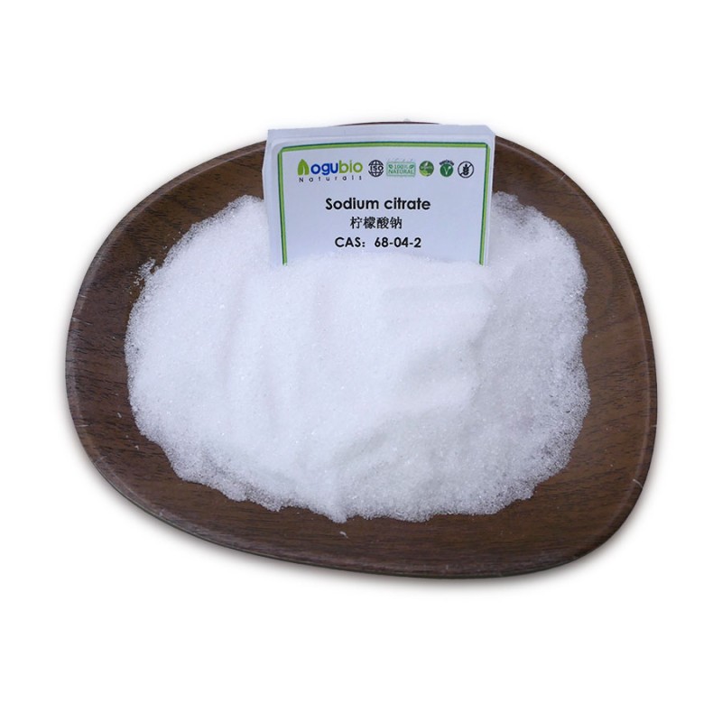 Factory Supply Sodium Citrate Powder High Quality Sodium Citrate Plant Extract Sodium Citrate Powder