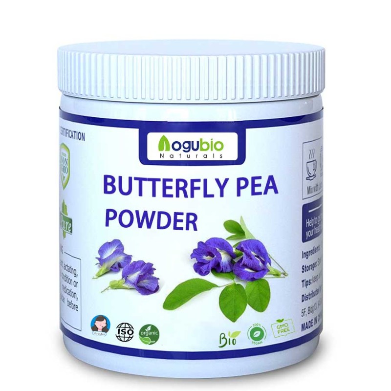 OEM Bags Organic Blue butterfly Pea Flower Powder