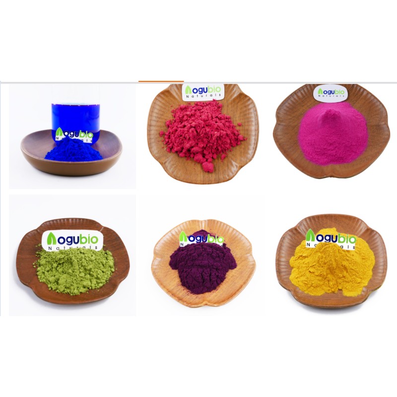 Natural Organic Blue Spirulina Powder E18 E6 Phycocyanin