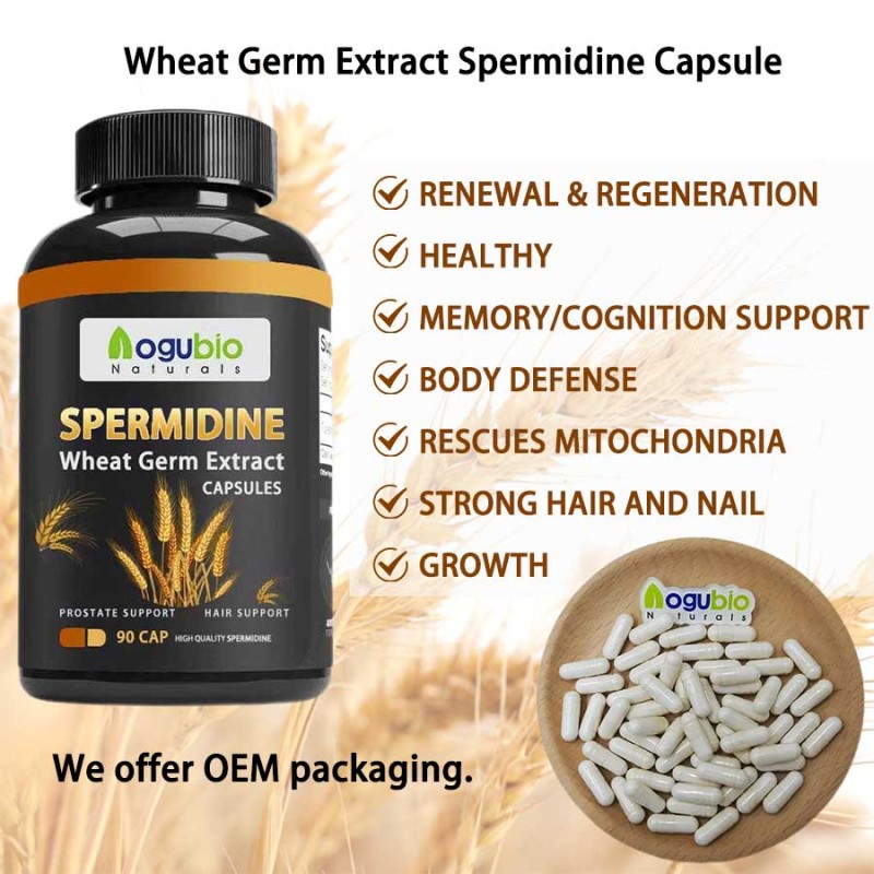 High Quality 99%  Spermidine Capsulescapsules Wholesale  Spermidine Capsules