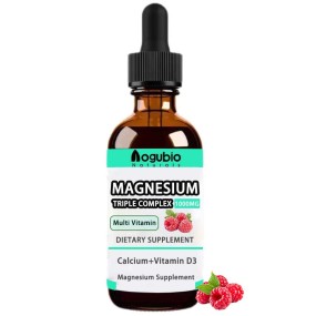 Wholesale Potent Liquid Magnesium Supplement Calcium+Vitamin D3 Drops Healthy Supply Magnesium Drops