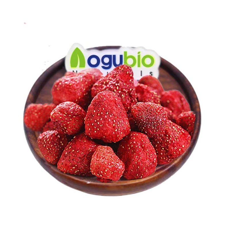 AOGUBIO Fruit Powder OEM Private Label Organic Freeze Dried Strawberry Powder