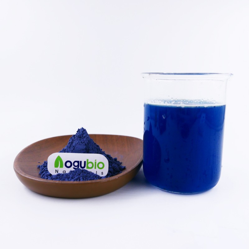 Hot Selling Phycocyanin E18 Food Additive Blue Spirulina Powder Phycocyanin E18