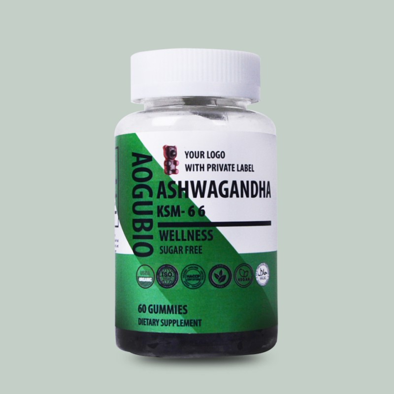 Private Label OEM/ODM Organic Ashwagandha Root Extract Ashwagandha Gummies