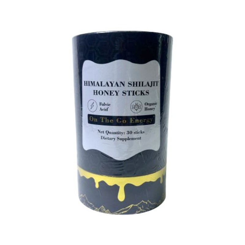 AOGUBIO Pure Himalayan Shilajit Honey Stick Shilajit Supplement 85+ Trace Minerals & Fulvic Acid Energy Shilajit Honey Stick