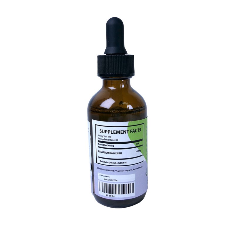 Wholesale Potent Liquid Magnesium Supplement Calcium+Vitamin D3 Drops Healthy Supply Magnesium Drops