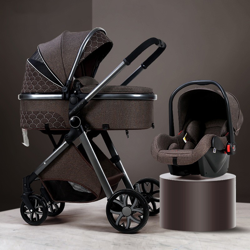 Baby Stroller Manufacturer - High Landscape Aluminum 2 in 1