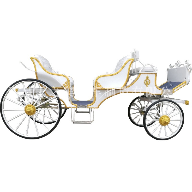 Wedding Carriage Manufacturer - White Red Awning