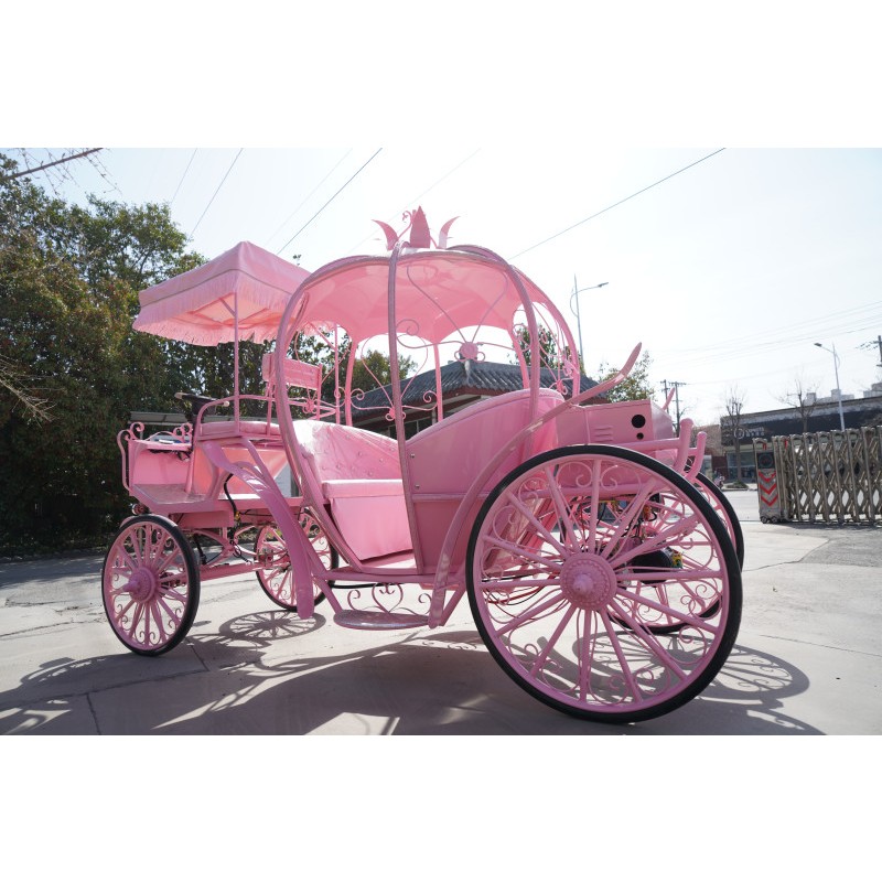 Wedding Wagon Factory - 4 Wheel Steel Pumpkin