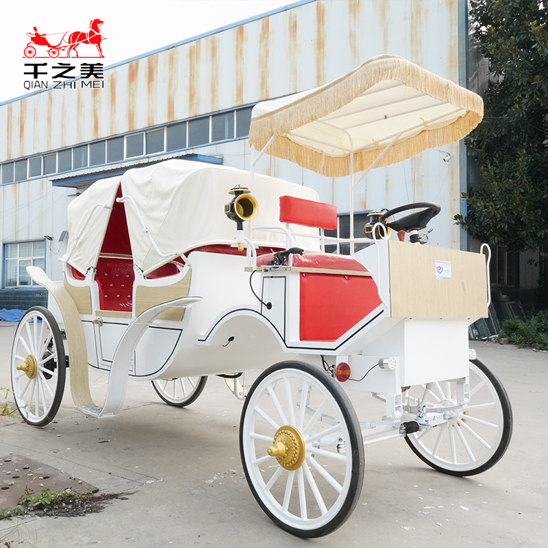 Electric Carriage Supplier - Steel Sightseeing Bus