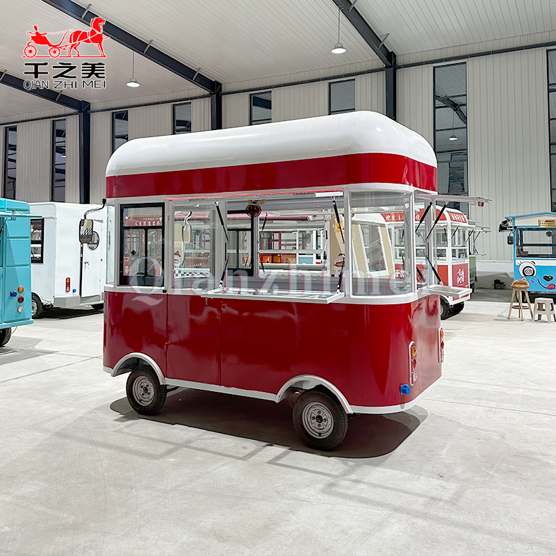 Electric Food Truck Supplier - Custom 4 Wheel