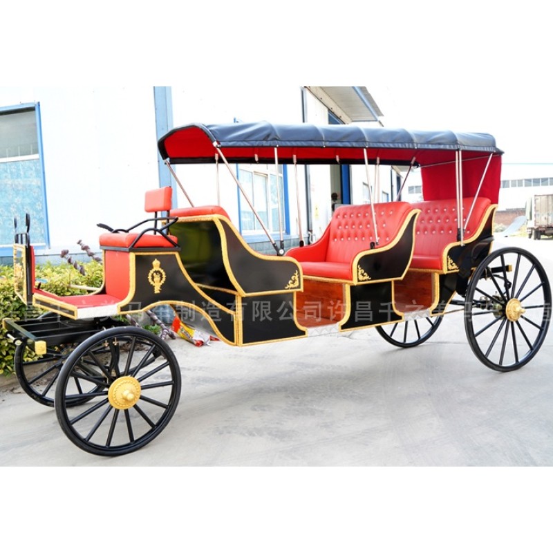 Electric Carriage Supplier - 3 Row 4 Wheel Park Tour