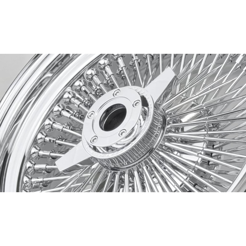 Wire Wheel Manufacturer - Chrome Gold Center Custom