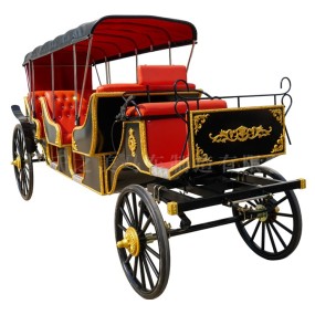 Electric Carriage Supplier - 3 Row 4 Wheel Park Tour