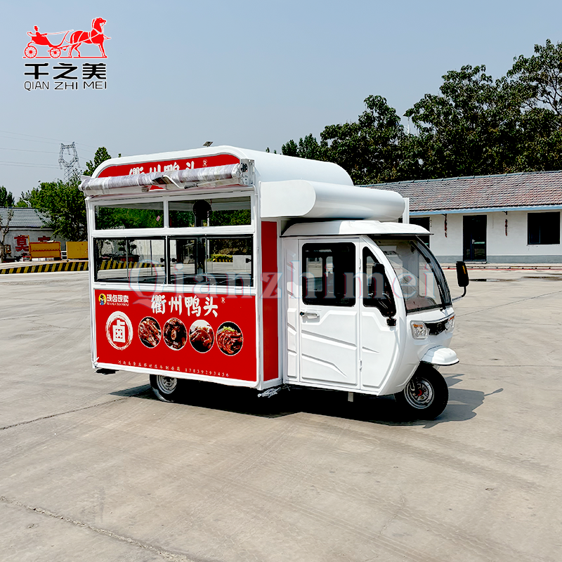 Mobile Food Truck Factory - Double Axles Electric