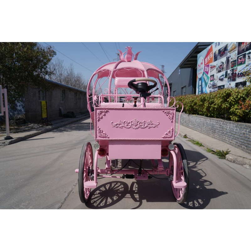 Wedding Wagon Factory - 4 Wheel Steel Pumpkin