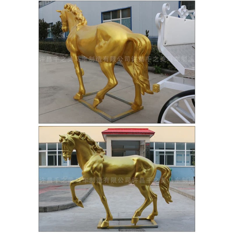 Decorative Horse Factory - Golden Model Special Transport
