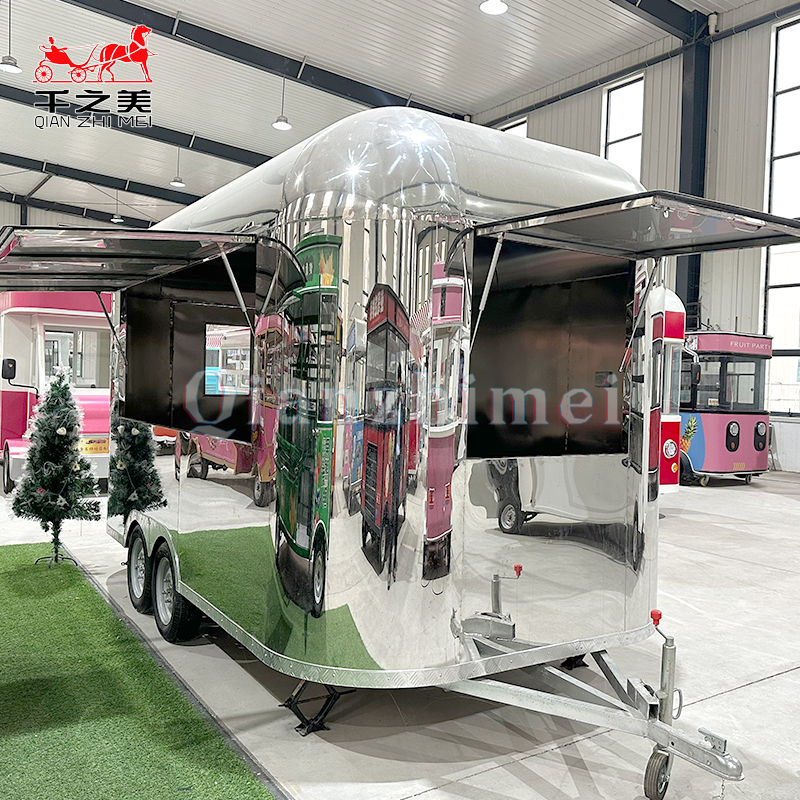 Mirror Food Truck Manufacturer - Colorful Mobile