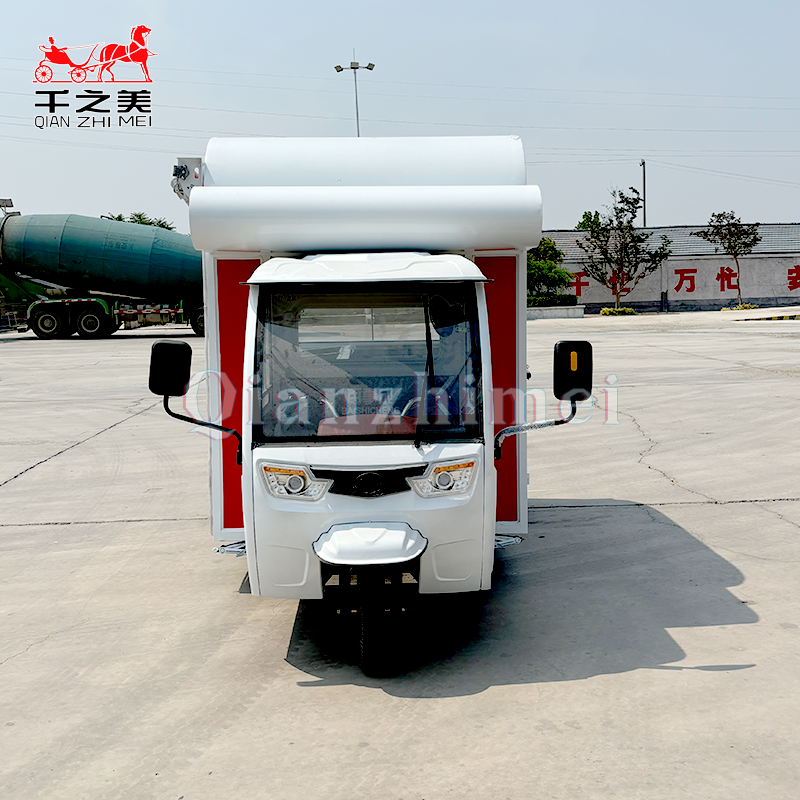 Mobile Food Truck Factory - Double Axles Electric