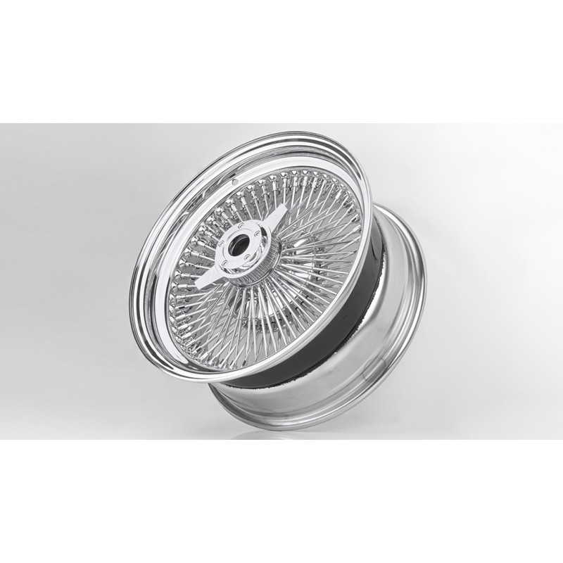 Wire Wheel Supplier - Triple Gold Chrome 100 Spokes