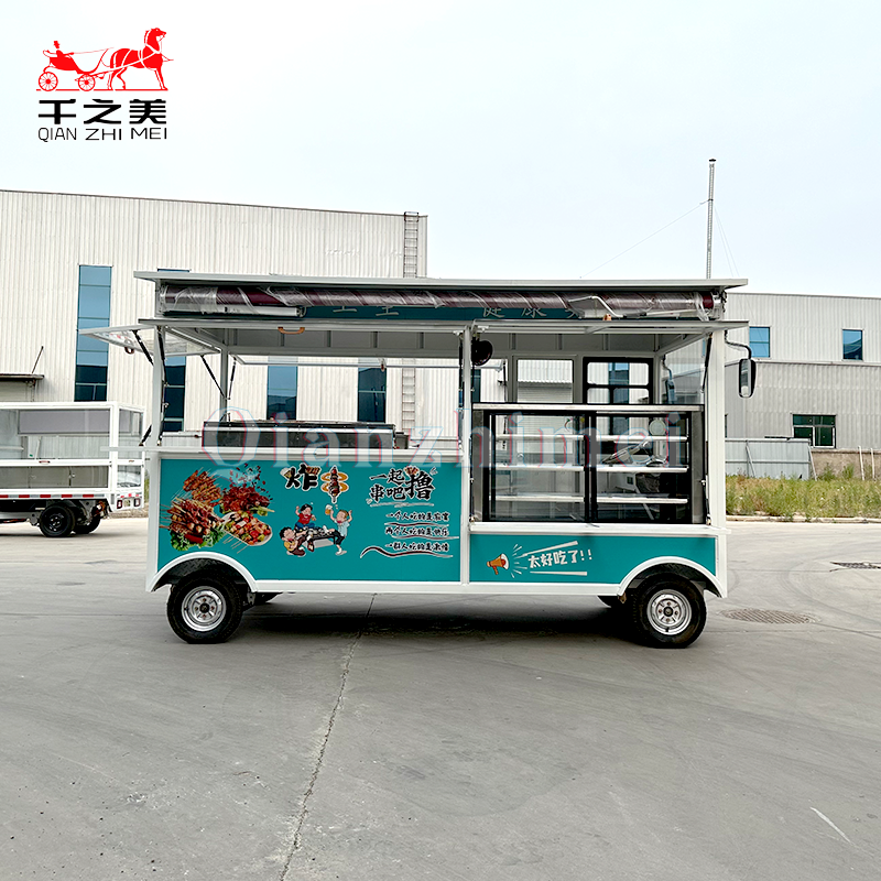 Log Cabin Food Truck Factory - Custom Double Axles