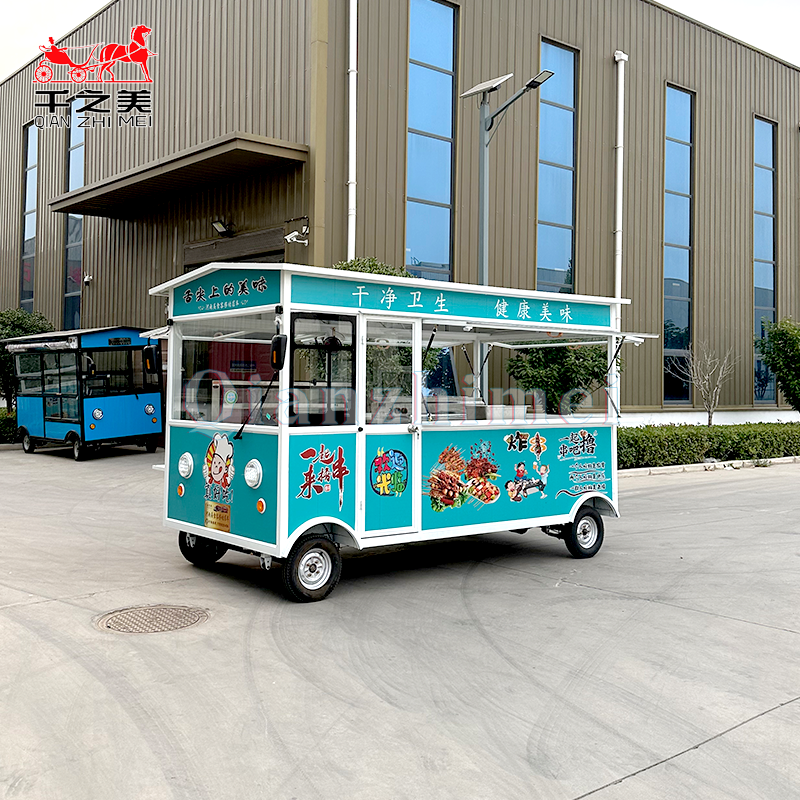 Log Cabin Food Truck Factory - Custom Double Axles