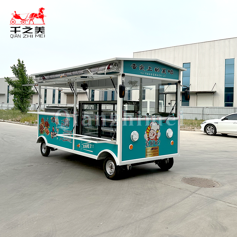 Log Cabin Food Truck Factory - Custom Double Axles