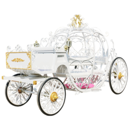 Wedding Carriage Manufacturer - White Cinderella Pumpkin