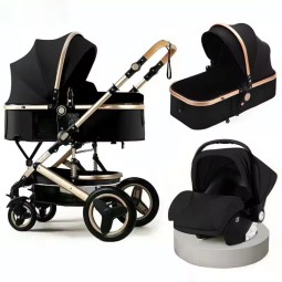 Baby Stroller Manufacturer - 3-in-1 High Landscape Sitting/Lie Folding