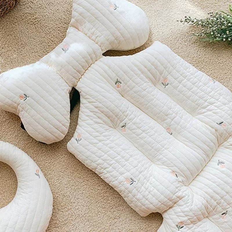 Stroller Liner Manufacturer - Autumn Winter Cotton Embroidery Cushion