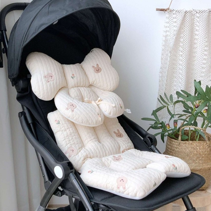 Stroller Liner Manufacturer - Autumn Winter Cotton Embroidery Cushion