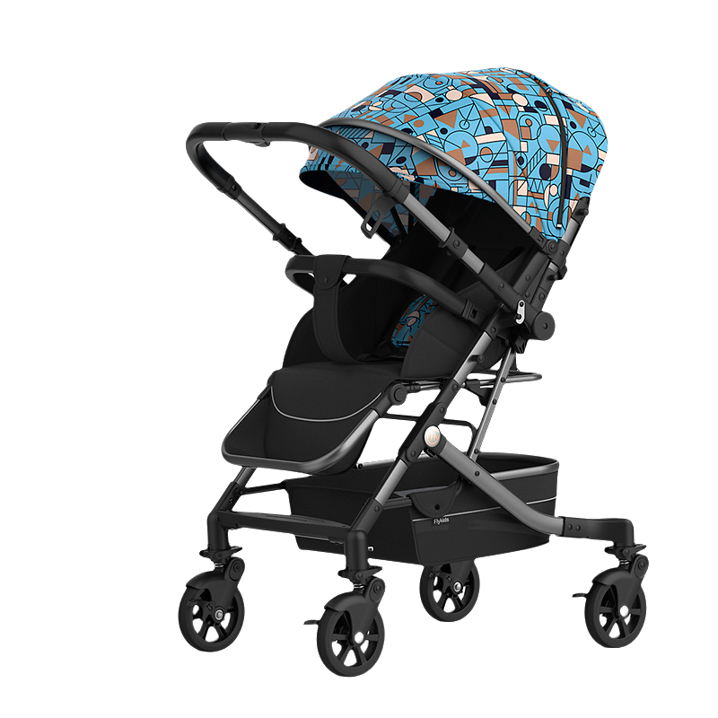 Baby Stroller Factory - Adjustable Linen Canopy Spinal Care
