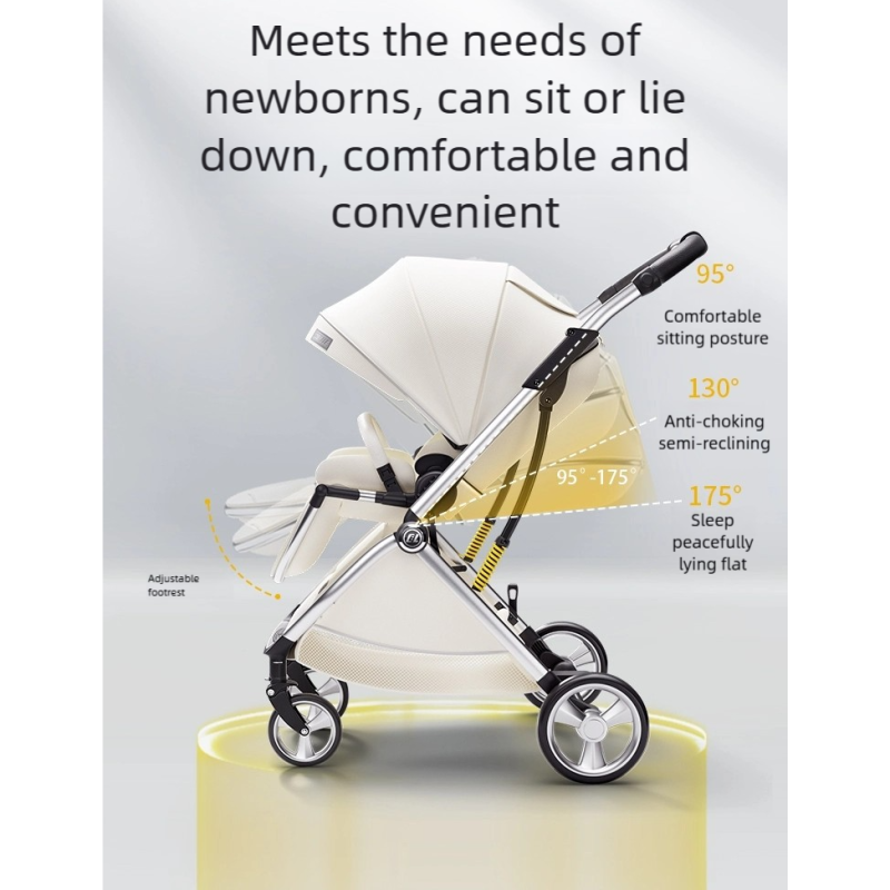 Baby Pushchair Manufacturer - 2025 4-Wheel Suspension Damping Safety