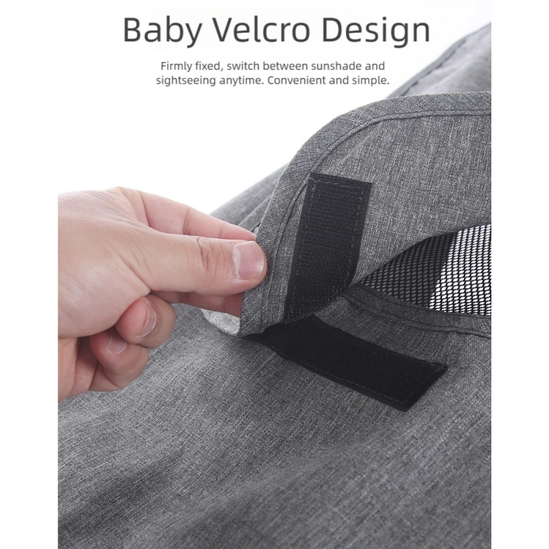 Stroller Canopy Factory - Adjustable Waterproof UV-Resistant Frame