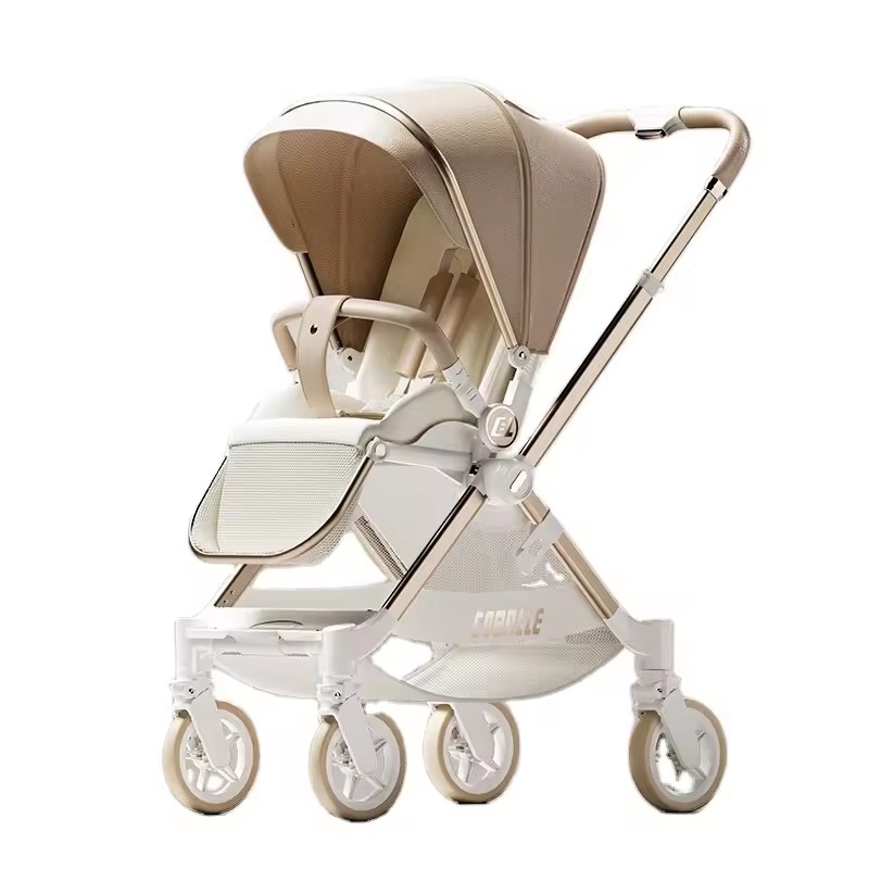 Baby Stroller Factory - Compact Comfortable Linen PU Foldable