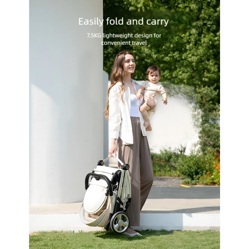 Baby Stroller Factory - Eco-Friendly Easy-Folding Lie-Down Feature