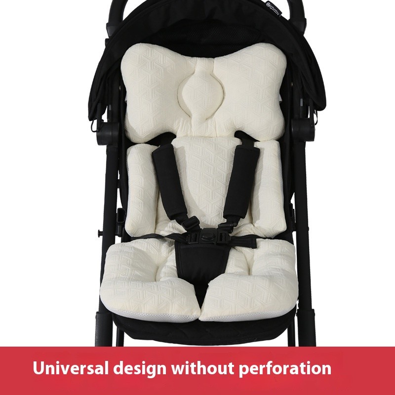 Stroller Accessories Factory - Thick Embroidery Cushion Seat Liners