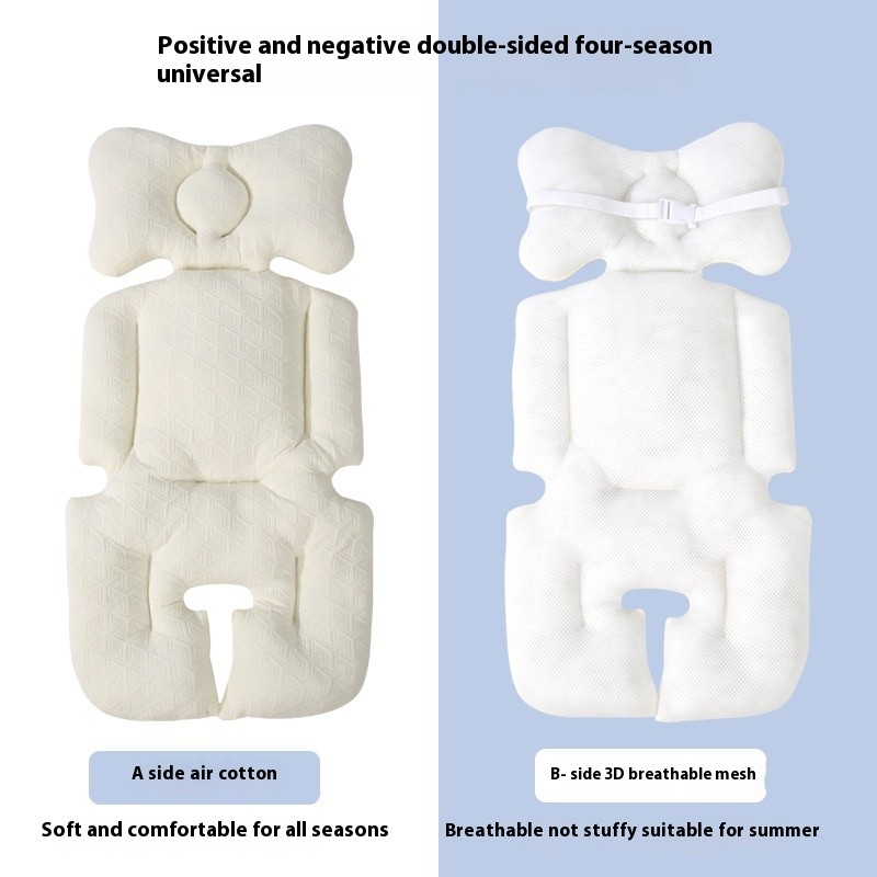 Stroller Accessories Factory - Thick Embroidery Cushion Seat Liners