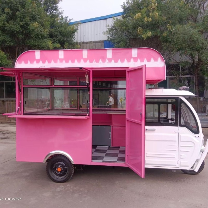 Fast Food Tricycle Supplier - OEM Custom Three Wheel