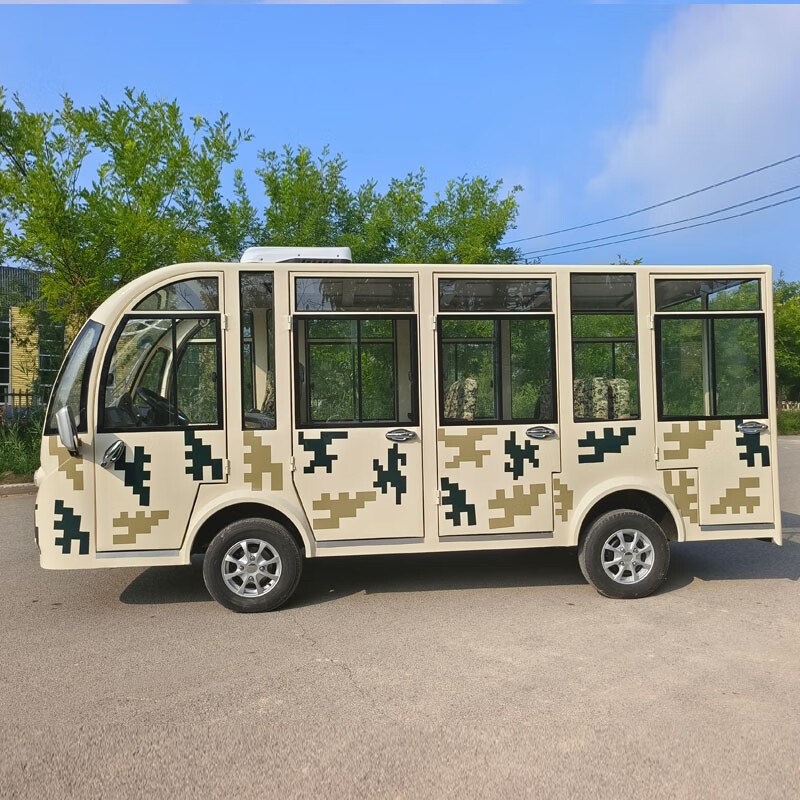 Electric Sightseeing Bus Supplier - OEM 11-14 Seats Design